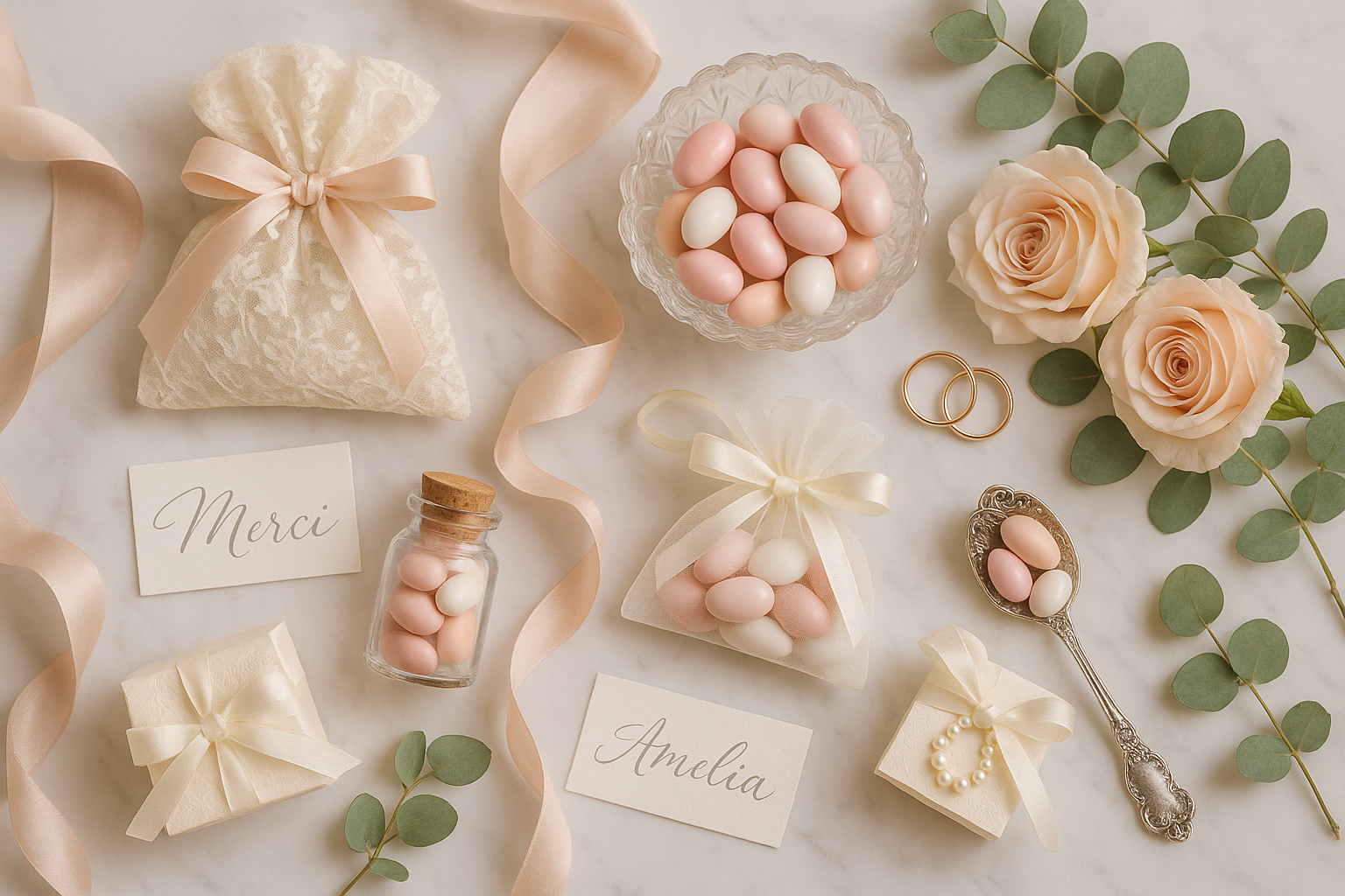 Accessoires cadeaux & dragées